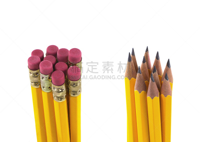 数字2,铅笔,个性,透视图,留白,稀缺,领导能力,办公用品,新的,高视角