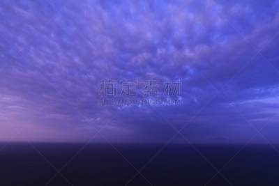 室兰,北海道,斗篷,海岬,水平画幅,无人,蓝色,日本,色彩渐变,太阳