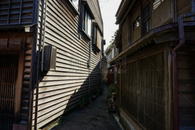 居住区,东,库那河,东茶屋町区,巷,怀石料理,江户时代,金泽,石川县,舞妓