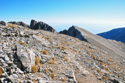 山,陡峭,小路,水平画幅,无人,巨大的,尖利,夏天,户外,石材
