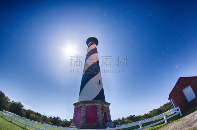 海特瑞斯角,倾斜视角,黑色,白色条纹乐队,疤,外海岸,北卡罗来纳,水平画幅,沙子,无人