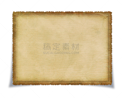 过时的,羊皮纸,弄皱的,背景分离,一个物体,边框,唱片,相框,图像,复古风格