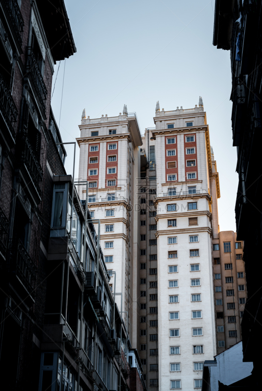 Edificio España art deco skyscraper in Plaza de España