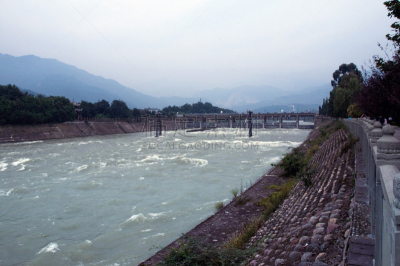 都江堰 ,灌溉设备,沼,成都,四川省,水,水平画幅,无人,户外,环境净化
