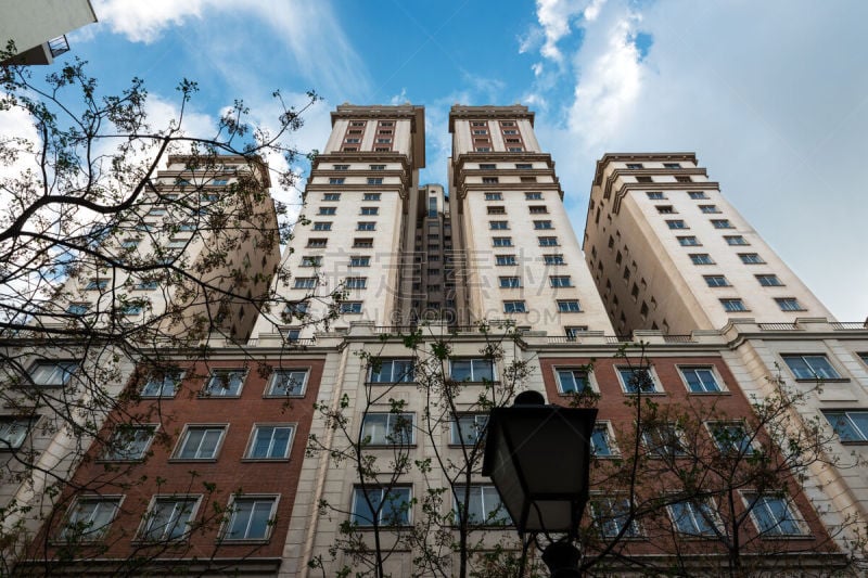 Edificio España art deco skyscraper in Plaza de España