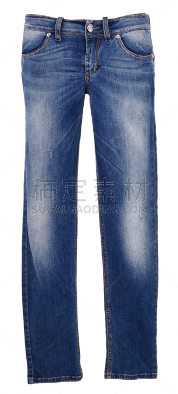 衣服,蓝色,牛仔裤,一对,垂直画幅,仿旧磨损的效果,纺织品,全景,时尚,人