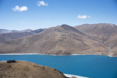 喜马拉雅山脉,湖,蓝色,背景,灵性,青藏高原,滨水,山顶,自然美,山脉