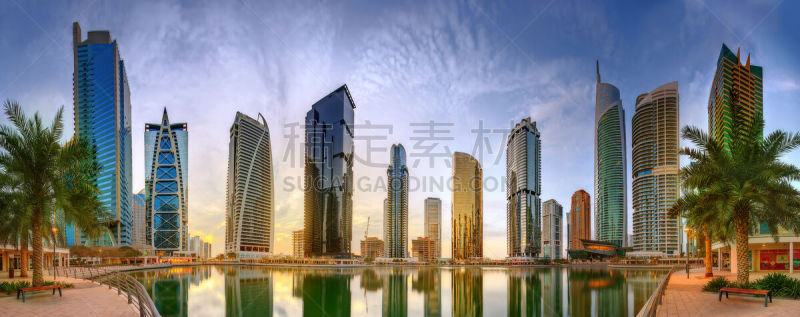 塔,海湾,阿拉伯联合酋长国,湖,商务,全景,河流,朱梅拉,阿联酋大厦,谢赫扎耶德路