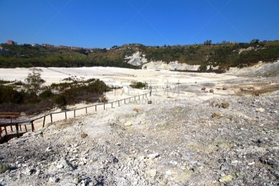纳布勒斯,意大利,波佐利,喷硫火山口,水平画幅,云,户外,石材,硫磺,卡诺岛