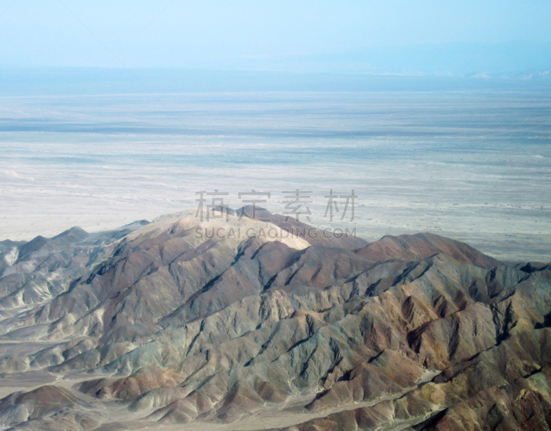 纳斯卡城,山,沙漠,那斯卡线,伊卡,潘帕斯大草原,褐色,印加人文明,水平画幅,无人