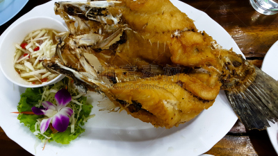 鱼肉,桌子,木制,餐具,格子烤肉,水平画幅,开胃品,切肉刀,膳食,海产