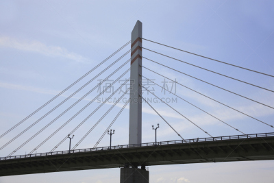 路,高速摄影,北陆高速公路公司,信浓川,新泻市,新泻县,北陆地区,天空,水平画幅,无人