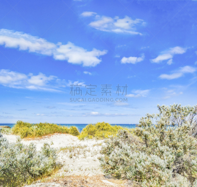 珀斯,海洋,西澳大利亚,海滩,看风景,云,弗里曼特尔港,fremantle,印度洋,海岸线