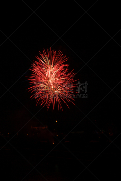 焰火,垂直画幅,伍茨堡,啤酒节,光效果,夜晚,新年,生日,旅游嘉年华,烟