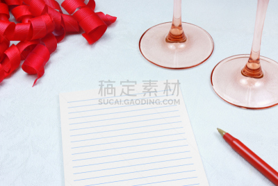 笔记本,纸,留言板,圆珠笔,格记录纸,空白的,留白,水平画幅,无人,两个物体