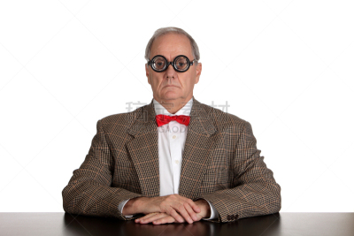 男人,认真的,猫眼眼镜,盛装,小丑眼镜,银行经理,角质架眼镜,老年男人,商务,中老年男人