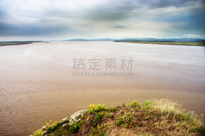 黑龙江,白昼,夏天,尼斯,美,导管,旅游目的地,水平画幅,绿色,山