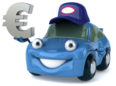 汽车,欧元符号,概念车,水平画幅,形状,绘画插图,全身像,性格,白色背景,背景分离