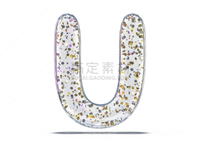 字母,三维图形,气球,英文字母u,铝箔,透明,单词,风,玩具