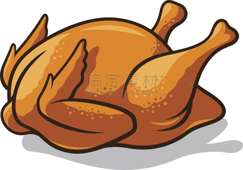 炸鸡,鸡,鸡肉,格子烤肉,褐色,无人,家禽,绘画插图,鸟类,膳食