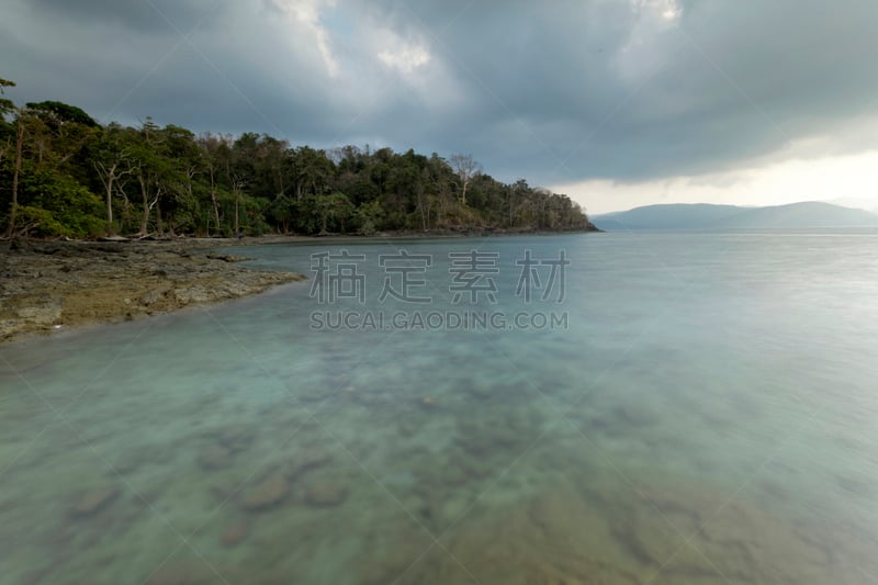 海洋,阳光光束,时间,2014年,四月,水,天空,沙子,夏天,安达曼群岛