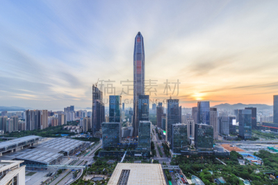 深圳,曙暮光,双叶区,深圳京基100,绿色建筑,曼哈顿中心,积雨云,经济,广东省,摩天大楼
