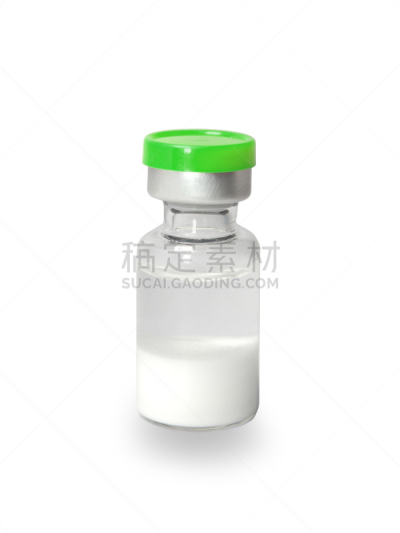 小瓶,绿色,白色背景,健康保健,药,鸭舌帽,药房,彩色图片,分离着色,注射