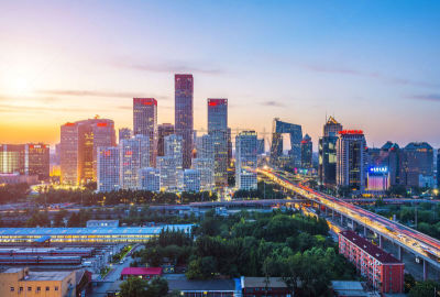 北京,夜晚,都市风景,建筑外部,cbd,朝阳区,天空,留白,未来,市区路