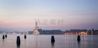 意大利,春天,威尼斯,水,天空,威尼托大区,外立面,水平画幅,无人