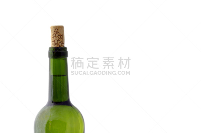 酒瓶,分离着色,绿色,夏敦埃葡萄,贴标签,葡萄酒,葡萄酒厂,水平画幅,形状,无人
