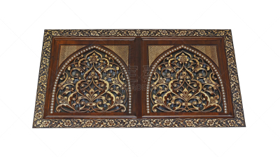 Beautiful Oriental carved ornament.