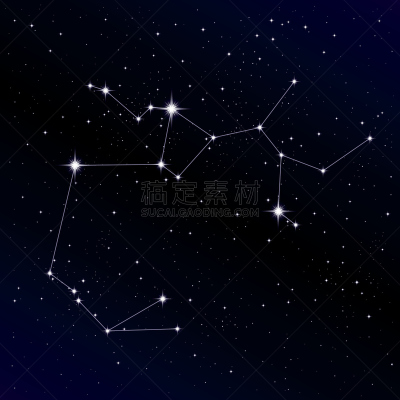 射手座,星座,天空,星系,夜晚,无人,绘画插图,符号,科学,十二宫图