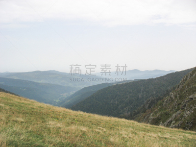 孚日省,阿尔萨斯,气球,地形,大麦町,黑森林,东欧大草原,天空,草原