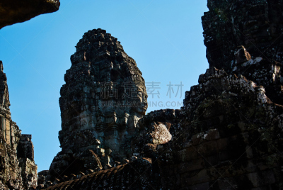 吴哥窟,柬埔寨,建筑外部,碧隆天神殿,高中舞会,高棉文明,吴哥,名声,雕像,废墟