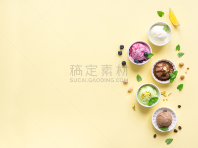 多样,浆果,水果,冰淇淋,奶制品,球体,食品,果汁冰糕,香草兰,意大利冰淇淋