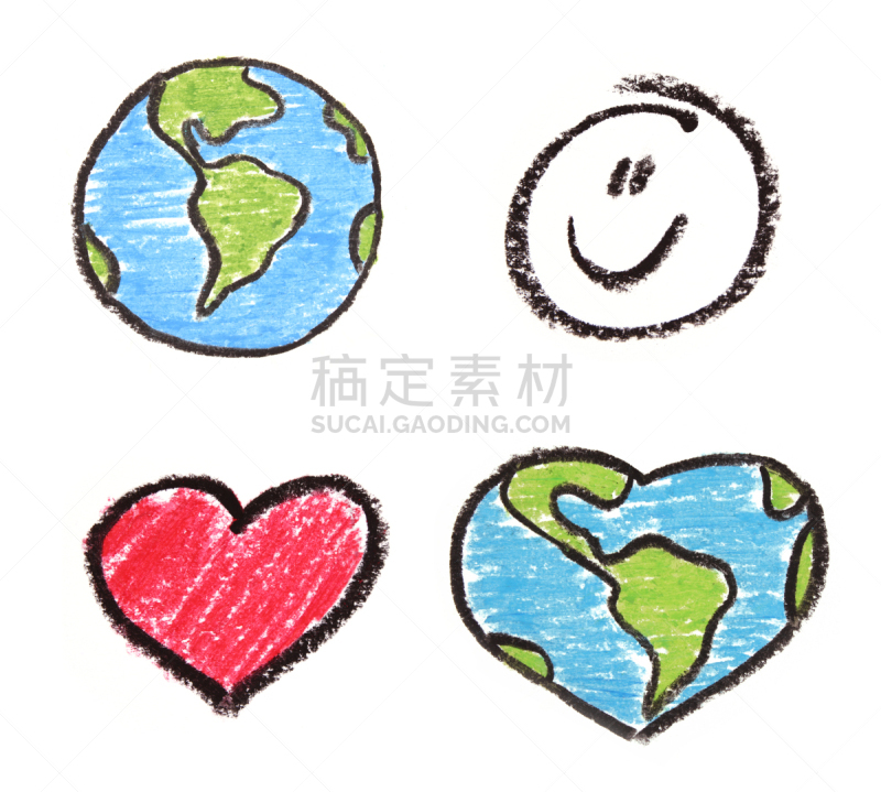 地球日,有色粉笔画,儿童画,蜡笔画,绘画插图,水,灵感,艺术,水平画幅