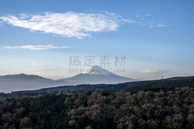 空中走廊,富士山,风景,桥,三岛市,活火山,雪山,戏剧性的景观,火山,美