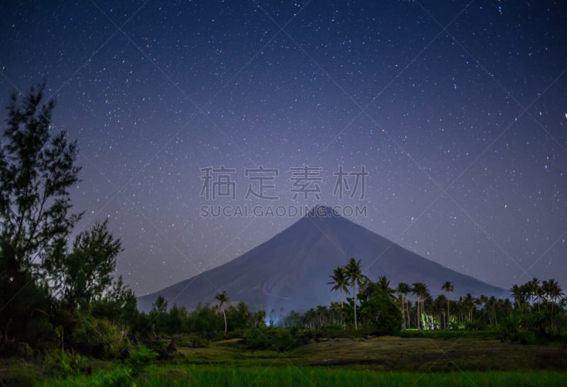 马尔地马荣火山,菲律宾,火山,比科尔,黎牙实比市,阿尔拜省,吕宋岛,群岛,水平画幅,户外