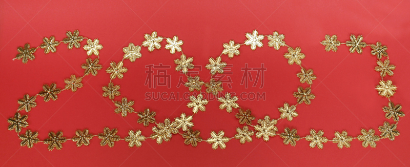 2007,新年前夕,链,新的,水平画幅,无人,新年,圣诞装饰物,彩色图片