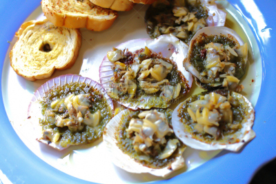 面包,甲壳动物,食品,上菜,海蚌,方便食品,嫩煎食品,法式长棍面包,格子烤肉,留白