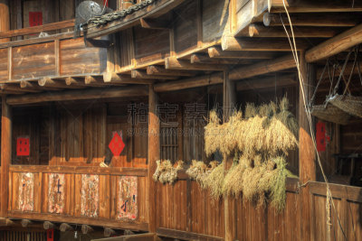 客家族,蒂卢,日光,房屋建设,传统,永定,厦门,福建省,过去,世界遗产