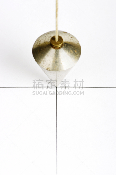 铅垂线,十字形,横截面,插画,测量工具,肮脏的,建筑业,纸,线绳,白色
