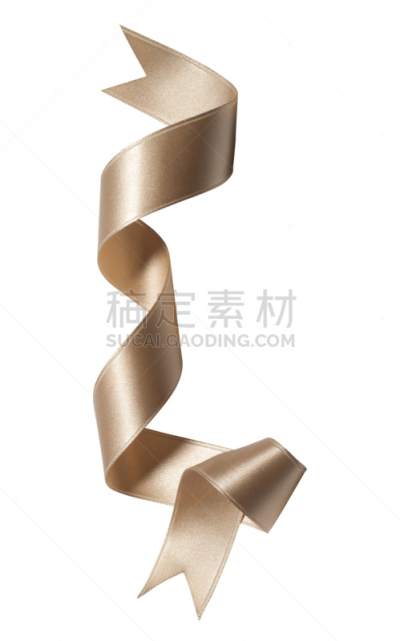 缎带,金色,垂直画幅,纺织品,无人,背景分离,圣诞礼物,圣诞装饰,礼物