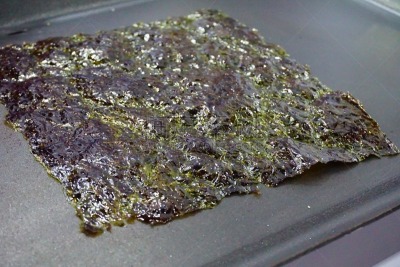 海草,干的,脆,水笔,红藻,紫菜,餐具,水平画幅,高视角,素食