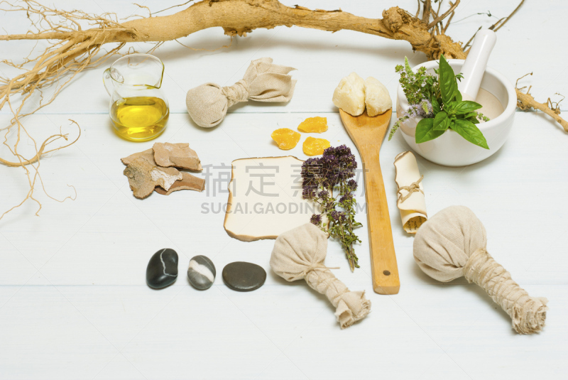 香料,草本,替代疗法,辅导讲座,水平画幅,无人,配方,spa美容,木匙,研磨器
