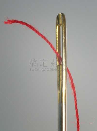 针,线,垂直画幅,小的,无人,道奇,手艺,特写,摄影
