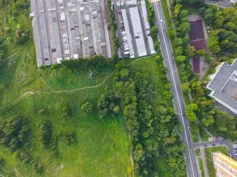 都市风景,在上面,摄像机拍摄角度,云景,莫斯科,云,公路,现代,户外,建筑