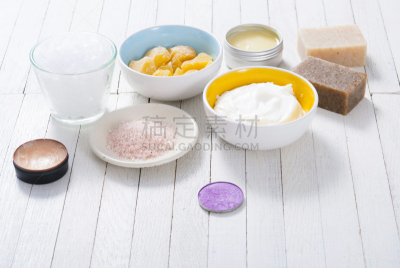 化妆用品,白色,木制,护肤膜,面霜,护手霜,浴盐,粉饼,蜂蜡,抗衰老