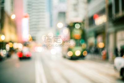 街道,运动模糊,水平画幅,行人交叉路标志,顾客,陆用车,交通,东亚,商店,户外
