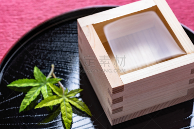 日本青酒,留白,饮食,寒冷,水平画幅,无人,冷酒,鳟鱼,日本,海产